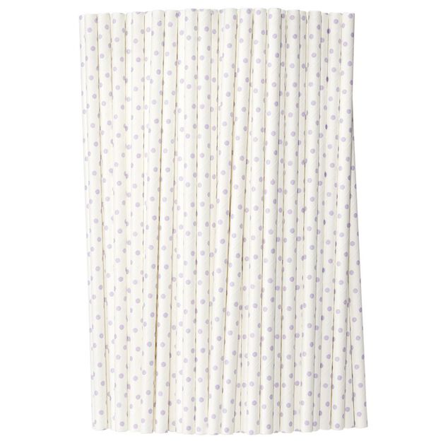 Paille en carton imprim&eacute; x20