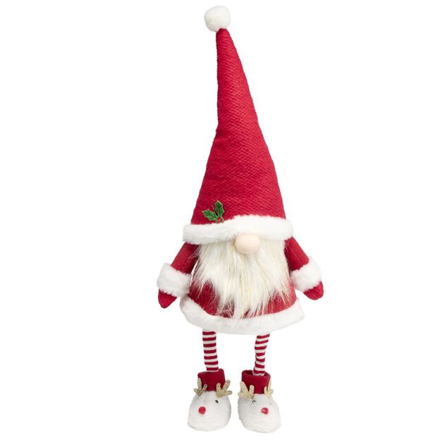 Gnome de No&euml;l dansant H60cm