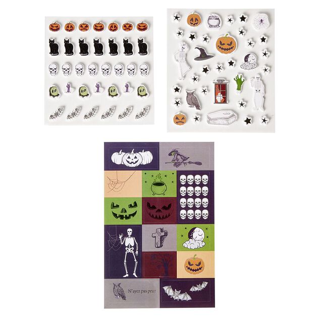 Planche de stickers Halloween