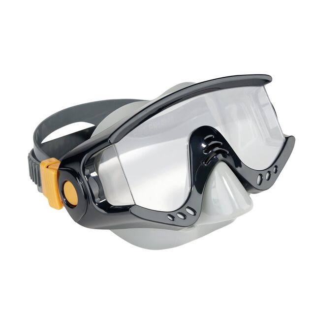 Set tuba et masque de plong&eacute;e adulte Bestway L36cm (2 mod&egrave;les noir ou bleu)