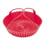 Plat de cuisson silicone multiusage silicone rouge