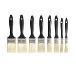 Pinceau de peinture x8 en plastique et acier