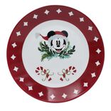 Lot de 4 assiettes dessert Disney Mickey porcelaine &Oslash;19cm