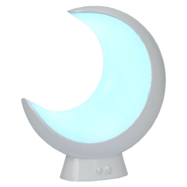 Lampe pour enfant forme lune changement de couleur