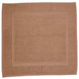 Tapis salle de bain coton terracotta 40x70cm