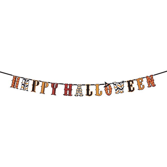 Guirlande Happy Halloween feutrine