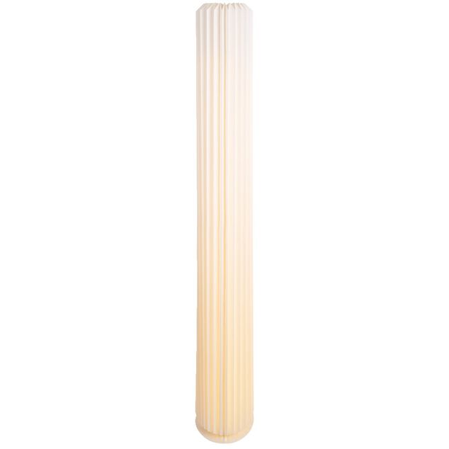 Lampadaire LED papier accord&eacute;on &Oslash;20xH141cm