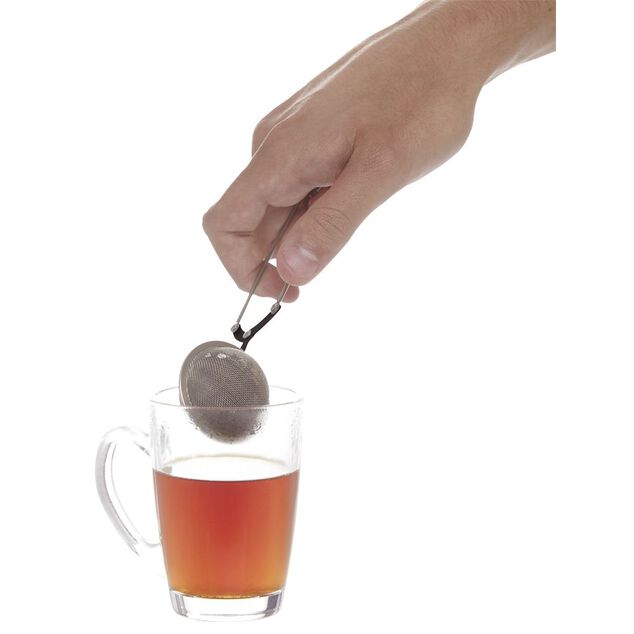 Pince &agrave; th&eacute; en m&eacute;tal