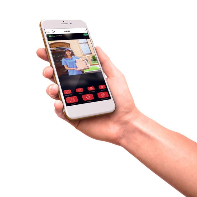 Sonnette vidéo sans fil connectée détecteur de présence