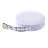 Mètre ruban 1,5m plastique bleu avec enrouleur