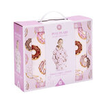 Pull plaid enfant motif donut Taille unique