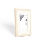 Cadre photo bois beige 16,8x21,8cm pour photo 10x15cm