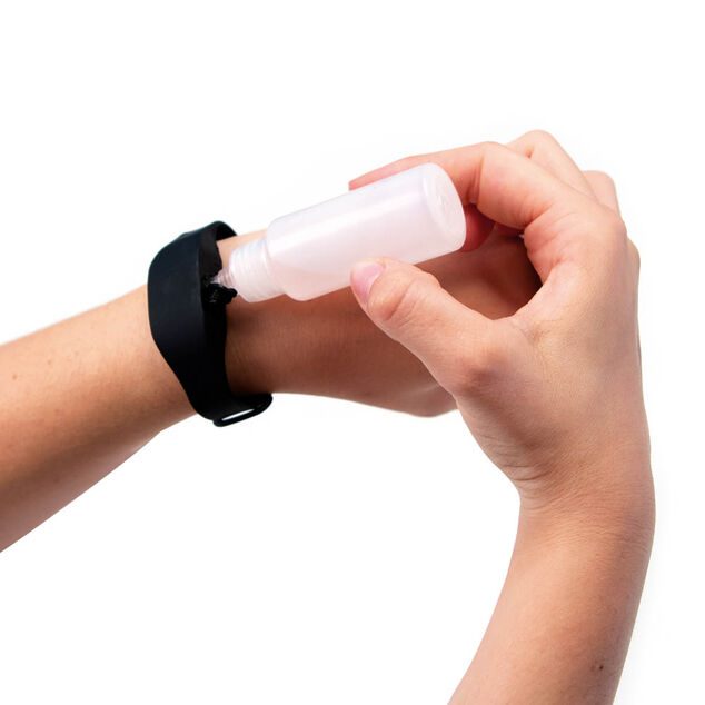 Bracelet distributeur de gel 15 ml