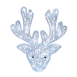 Déco de Noël renne 2D extérieur 35 LED