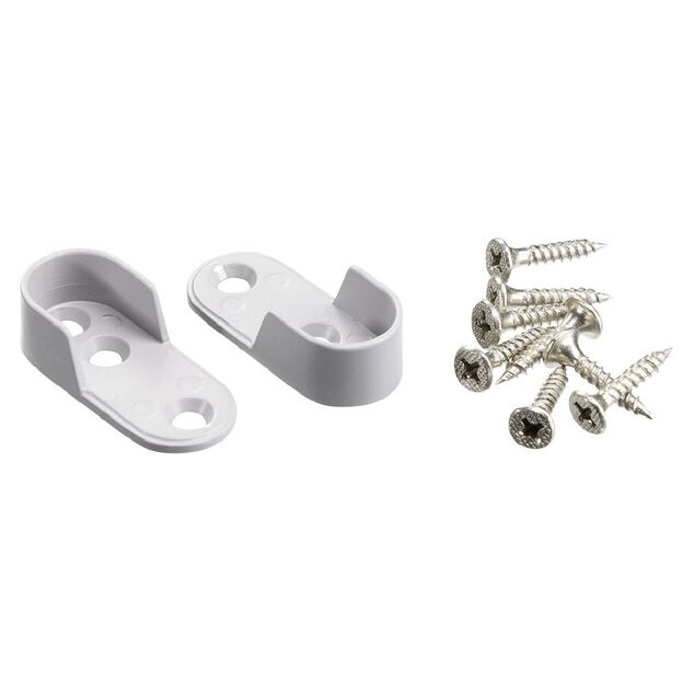 Kit barre penderie L60-90cm