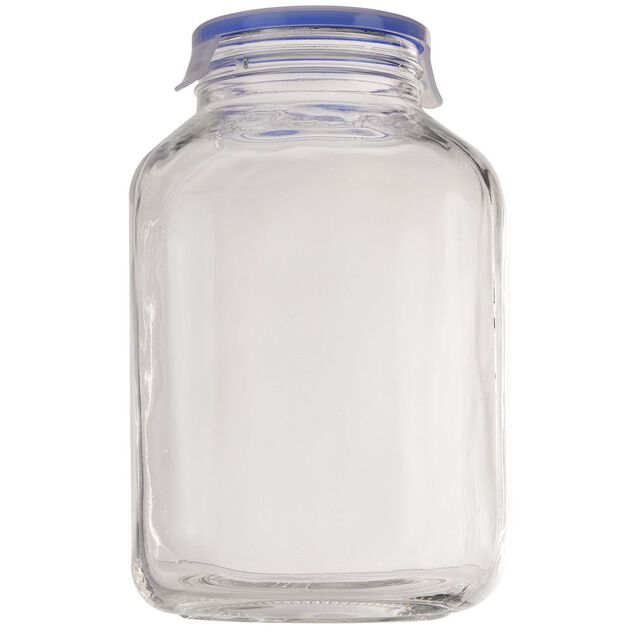Bocal en verre avec couvercle hermétique 3,1L