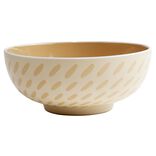 Saladier faïence à motifs Ø20xH8,5cm