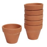 Mini pot rond en terre cuite Ø7xH6cm