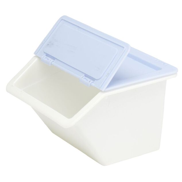 Bo&icirc;te de rangement &agrave; empilable plastique 10x10xH7,5cm (4 mod&egrave;les)