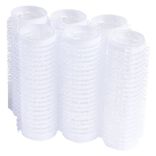 Bigoudi scratch latex blanc Ø2cm x6