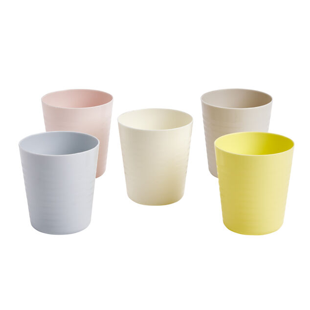 Gobelet pique-nique x5 r&eacute;utilisable &Oslash;7,5xH8,5cm