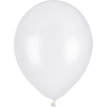 Ballon blanc dor&eacute; argent&eacute; x50