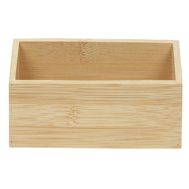 Bo&icirc;te en bambou organisateur 15x7,5xH6,5 cm