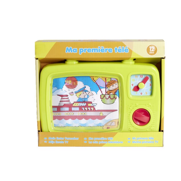 Ma premi&egrave;re t&eacute;l&eacute;vision jouet enfant 24x20x&eacute;p4,8cm