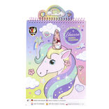 Livre coloriage avec stickers 21x30,5cm