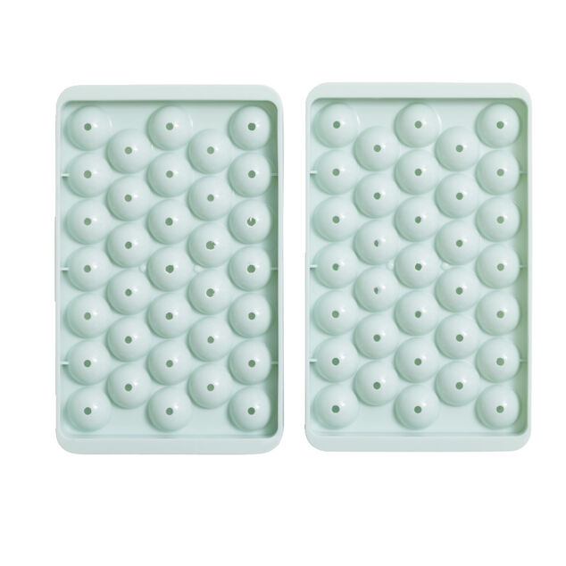 Set bac à glaçons x2 avec pelle et boîte 22x15xH8,5cm