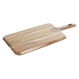 Planche &agrave; d&eacute;couper avec manche en acacia