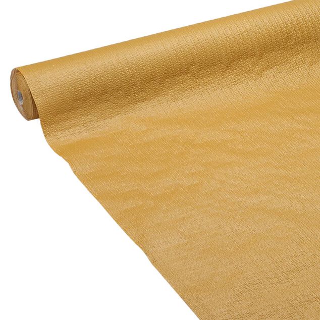 Nappe gauffr&eacute;e dor&eacute;e en papier 20 m