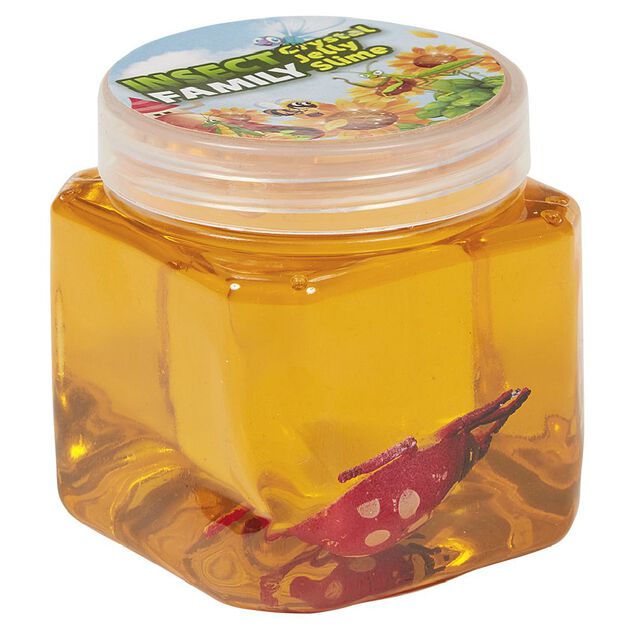 Figurine dans un pot de g&eacute;latine