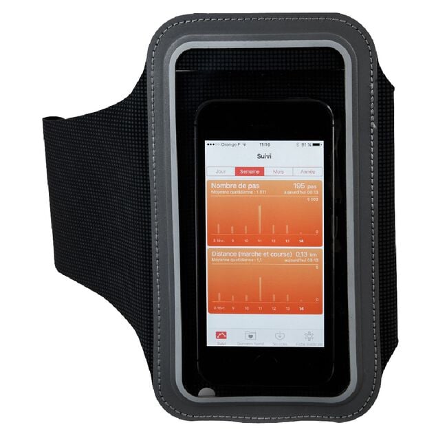 Brassard sport avec pochette smartphone