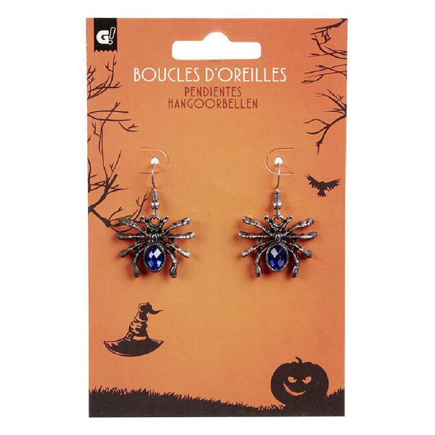 Boucles d'oreille araign&eacute;e