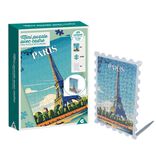 Mini puzzle cadre en carton 150 pièces 16,5x6xH12cm (4 modèles)