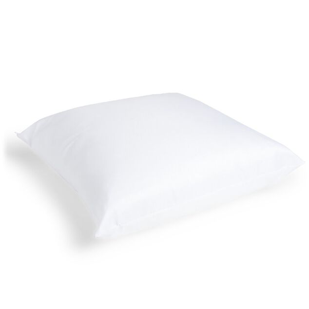 Oreiller confort moelleux 60x60cm polyester blanc