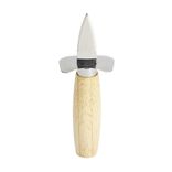 Couteau à huîtres métal et bois L14cm