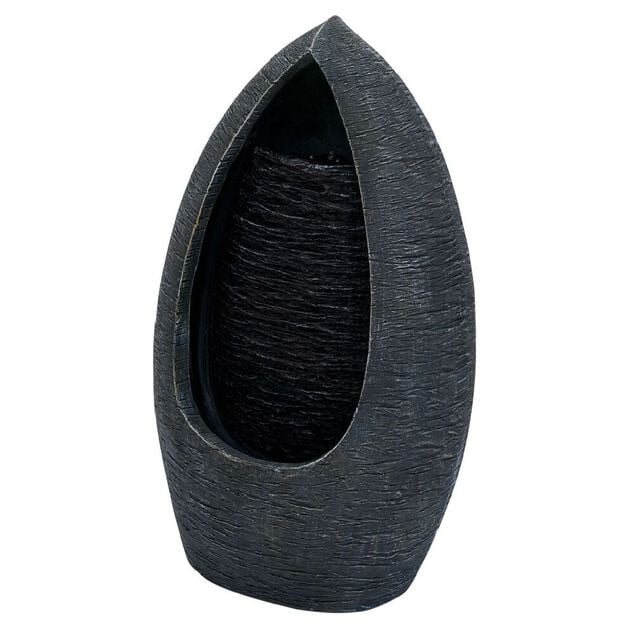 Fontaine de jardin lumineuse design chute d'eau H40cm