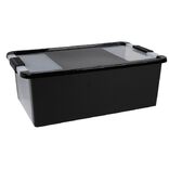 Bo&icirc;te de rangement 26 L noir