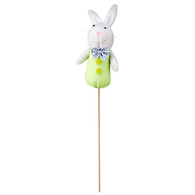 Pic lapin d&eacute;coration de P&acirc;ques H.46 cm