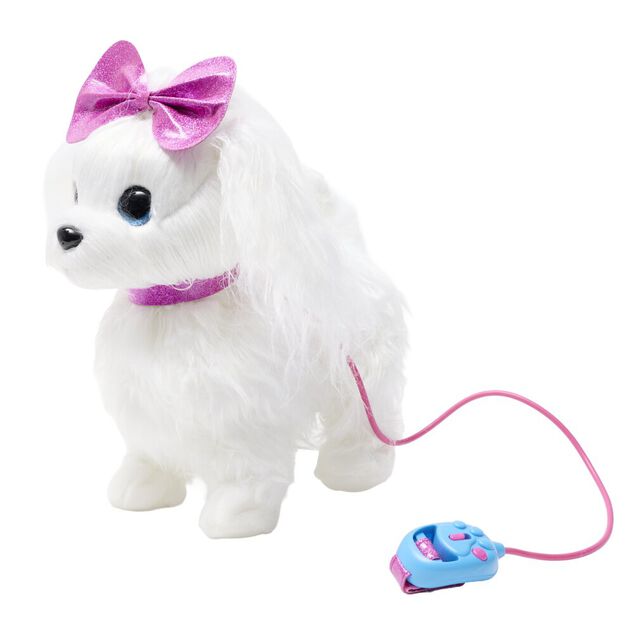 Chien filoguid&eacute; interactif avec laisse 24x15xH28 cm