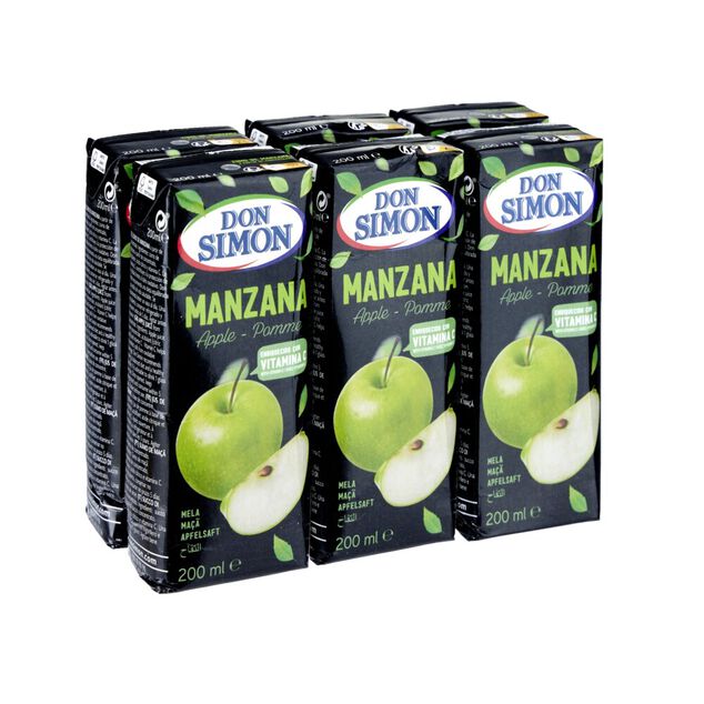 Nectar pomme Don Simon 6x200ml