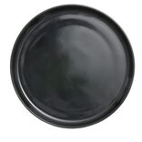 Assiette à dessert Oslo en grès noir Ø20cm