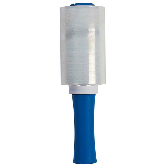 Rouleau film &eacute;tirable avec manche 150 m x2