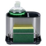 Porte-éponge et produit vaisselle  - L.18xl.13xH.12,3cm