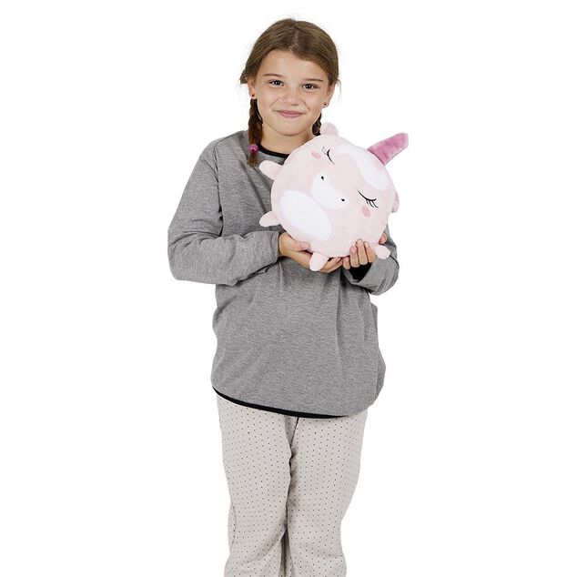 Peluche sweat à capuche 2en1 - 3 modèles