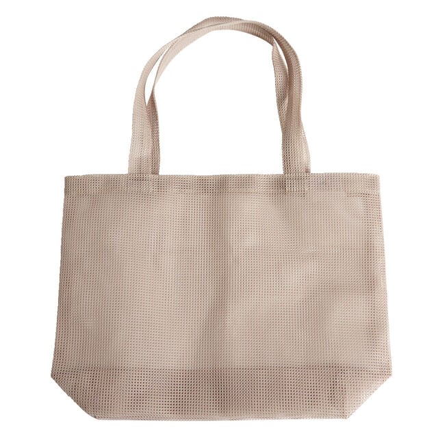 Sac mesh polyester petit format L33x10xH27cm - 4 coloris