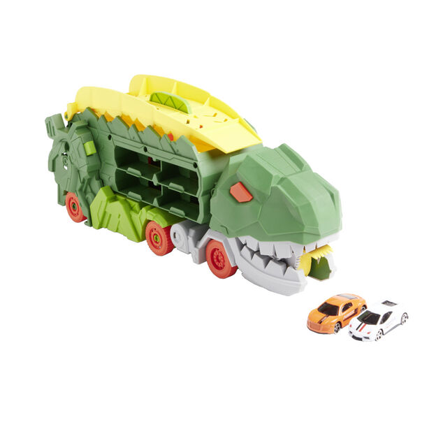 Camion transporteur dinosaure 6en1