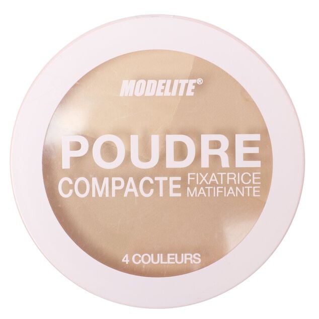 Poudre visage compacte fixatrice matifiante 9gr